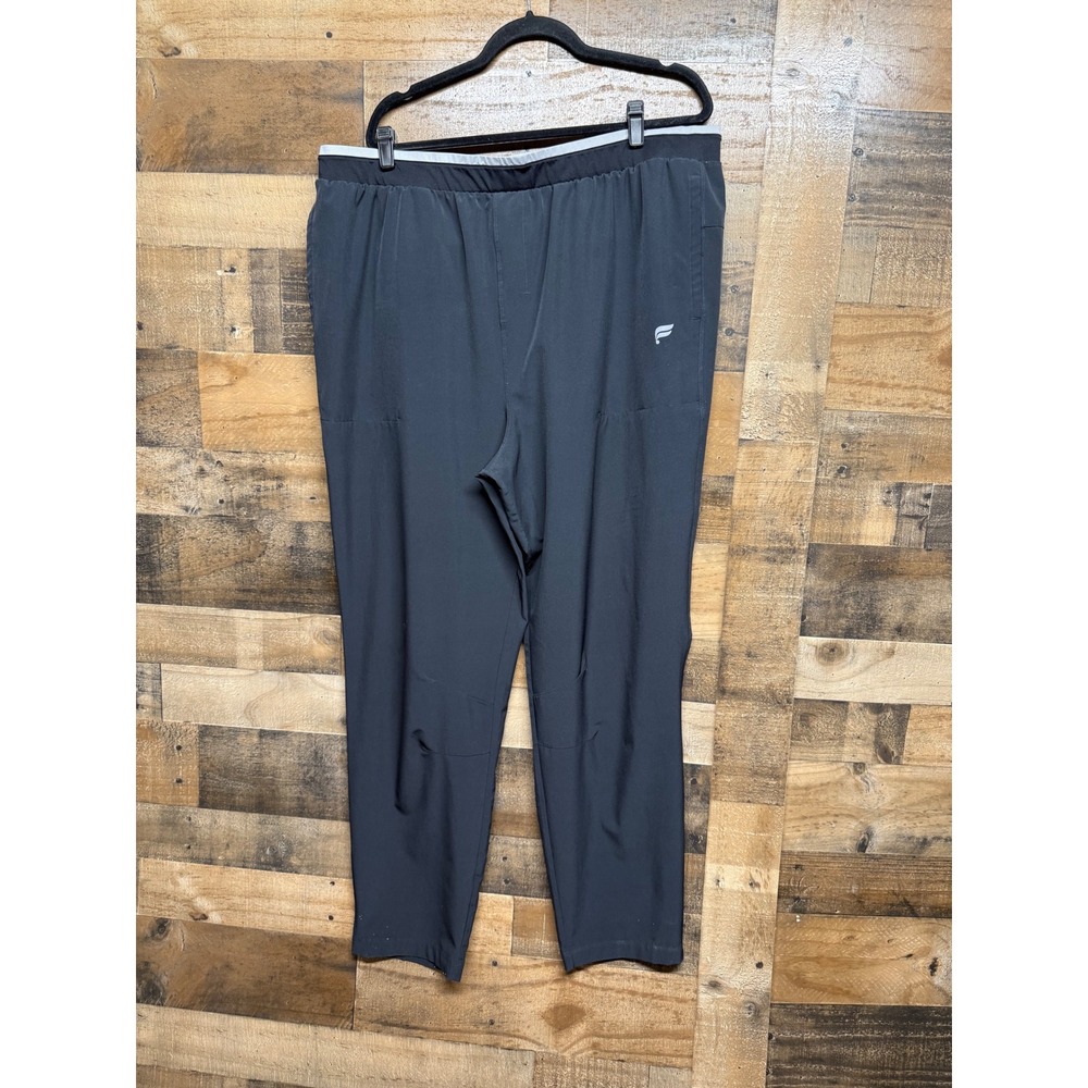 Fabletics Mens Training Jogger Pants Black Athletic Activewear Size‎ 2X